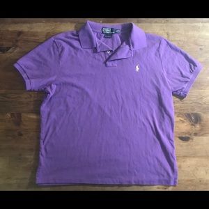 Polo Ralph Lauren men’s polo deep purple